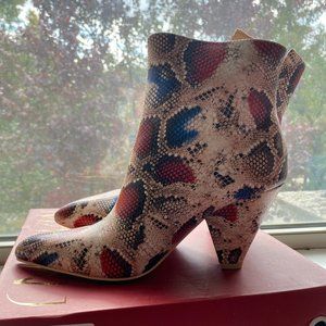 Never Worn Red, White & Blue Booties